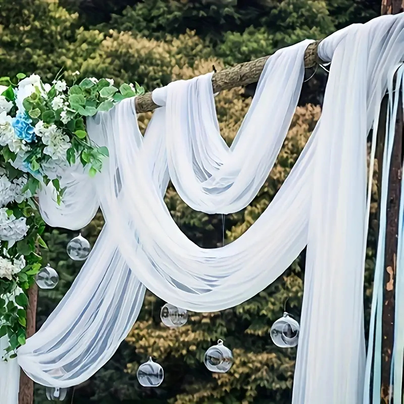 5/10M Sheer Crystal Wedding Tu - Chair Sash Organza review and price