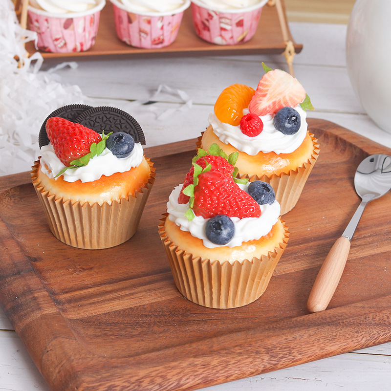 Fake Cupcake Fruit Cake Strawb - Wedding Cake Supply review and price