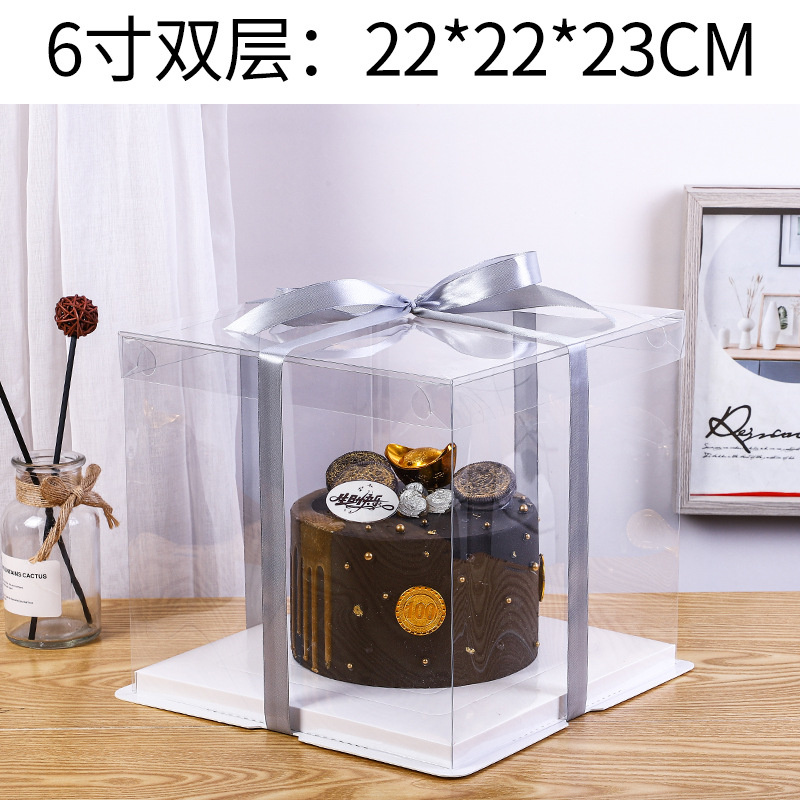 Transparent Cake Boxs Large Gi - Wedding Cake Supply review and price