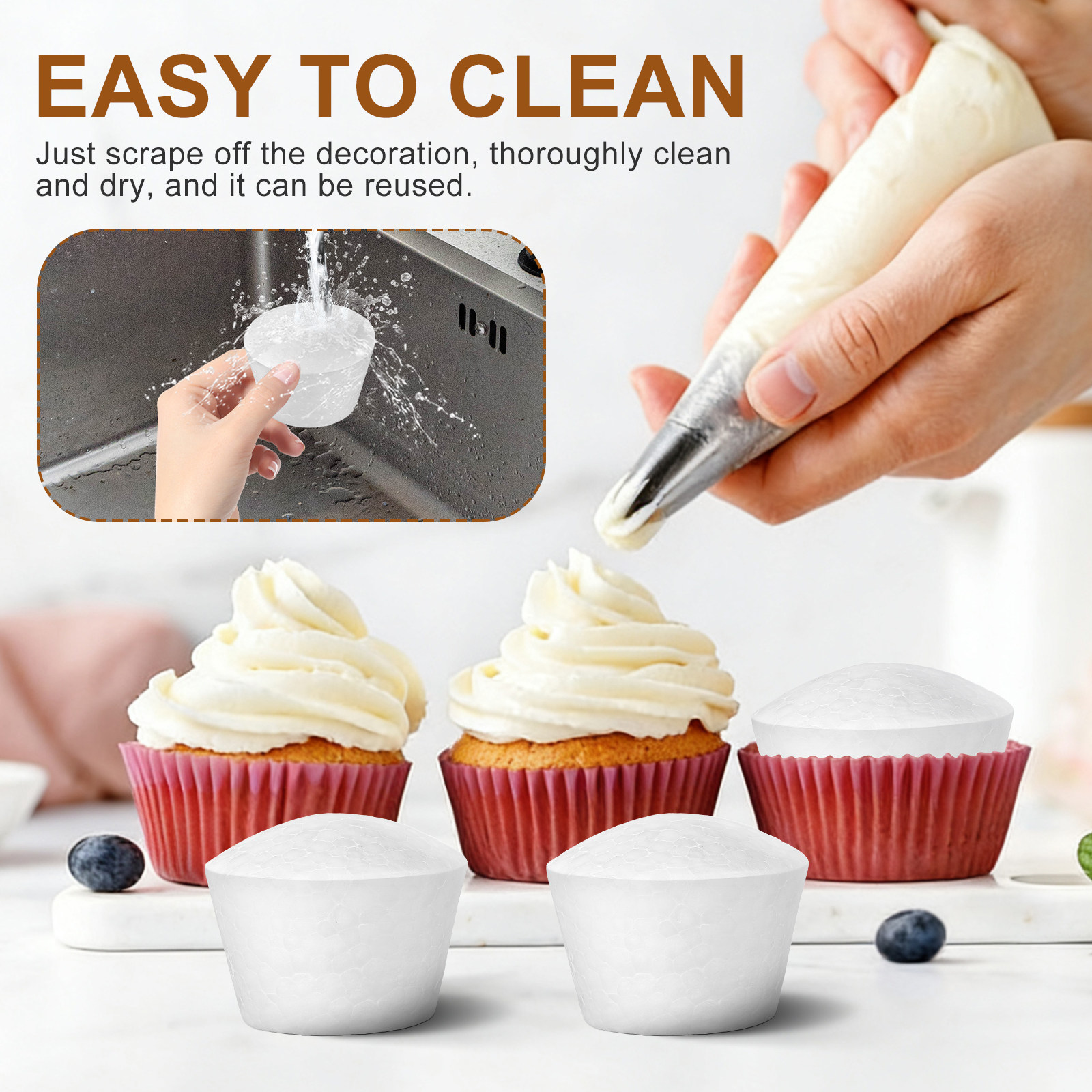 20Pcs Cake DIY Cupcake Foams S - Wedding Cake Supply review and price