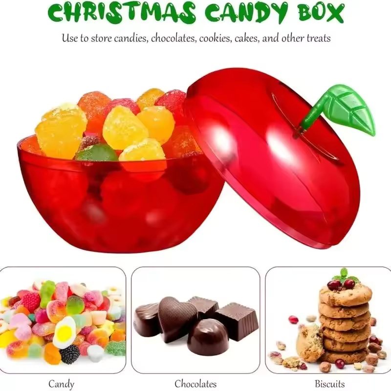 5/10pcs Apple Containers Snow  - Wedding Favor Box review and price