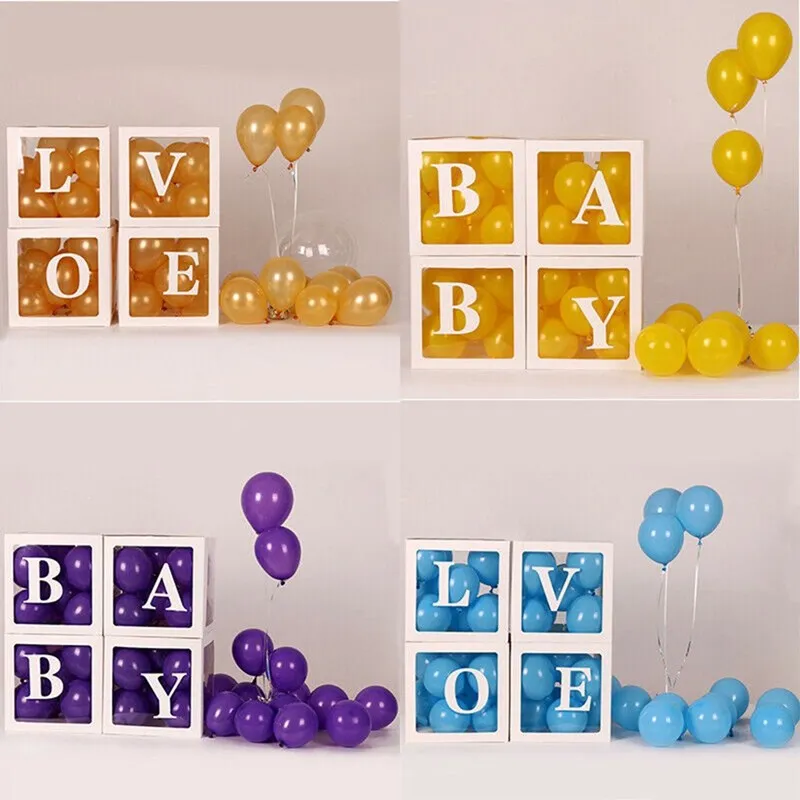 Letter Balloon Box First 1st B - Confetti Balloon Set review and price