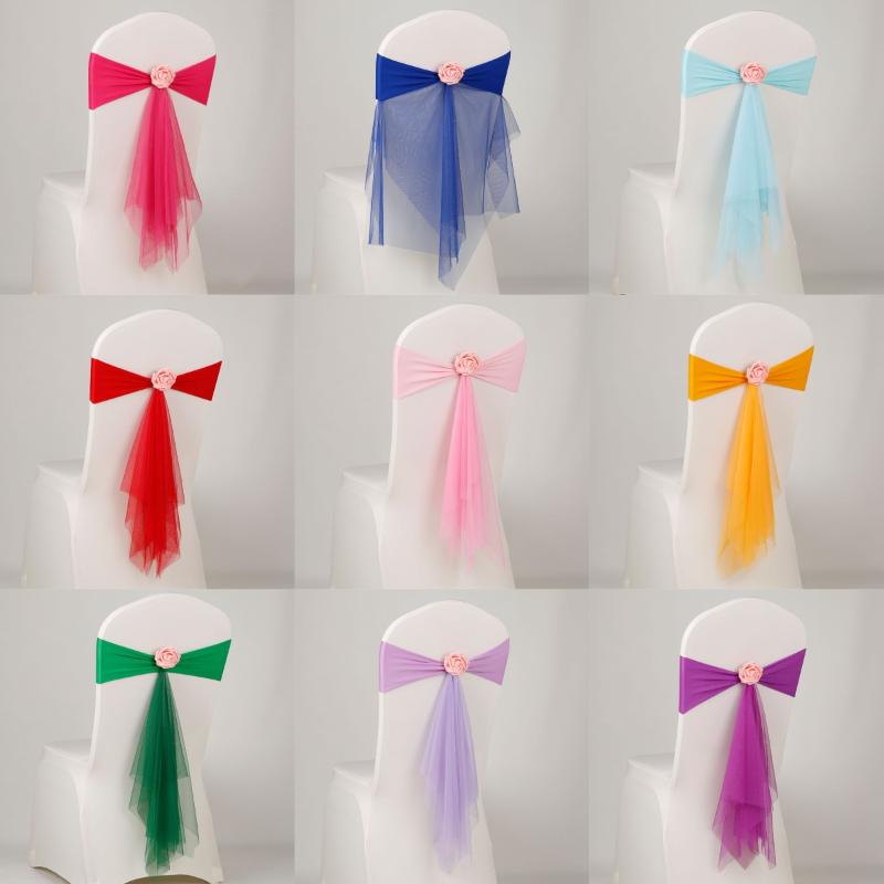 1 Piece Organza Chair Sashes F - Chair Sash Organza review and price