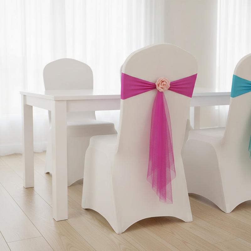 1 Piece Organza Chair Sashes F - Chair Sash Organza review and price