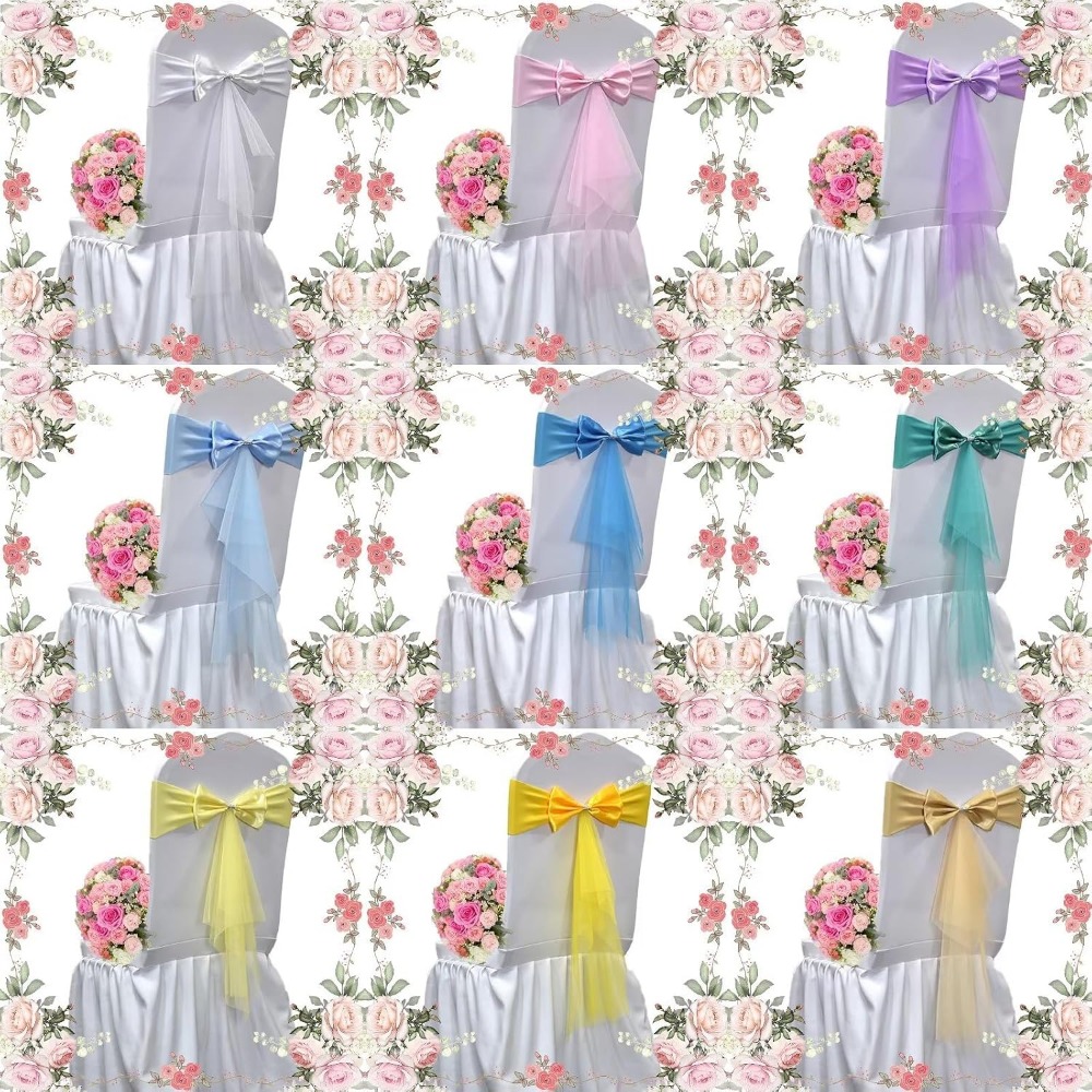 Classic European Style Bow Org - Chair Sash Organza review and price