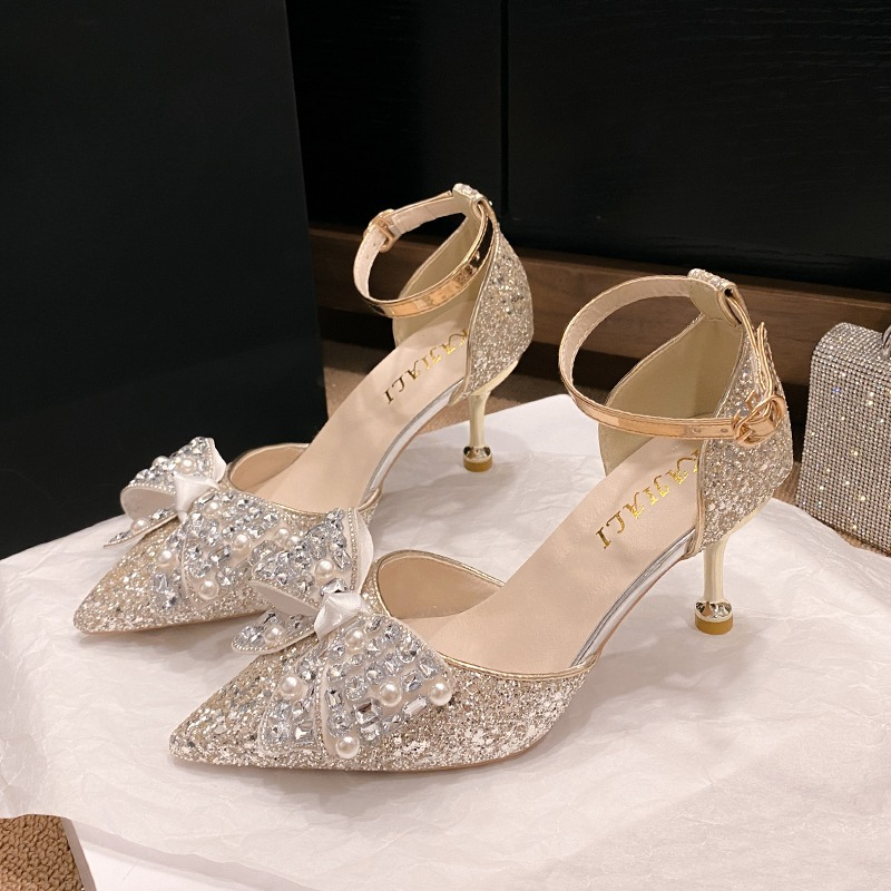 Exquisite Women High Heel Sand - Wedding Shop review and price