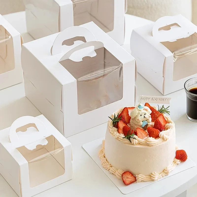 10pcs White Cake Box with Hand - Wedding Cake Supply review and price