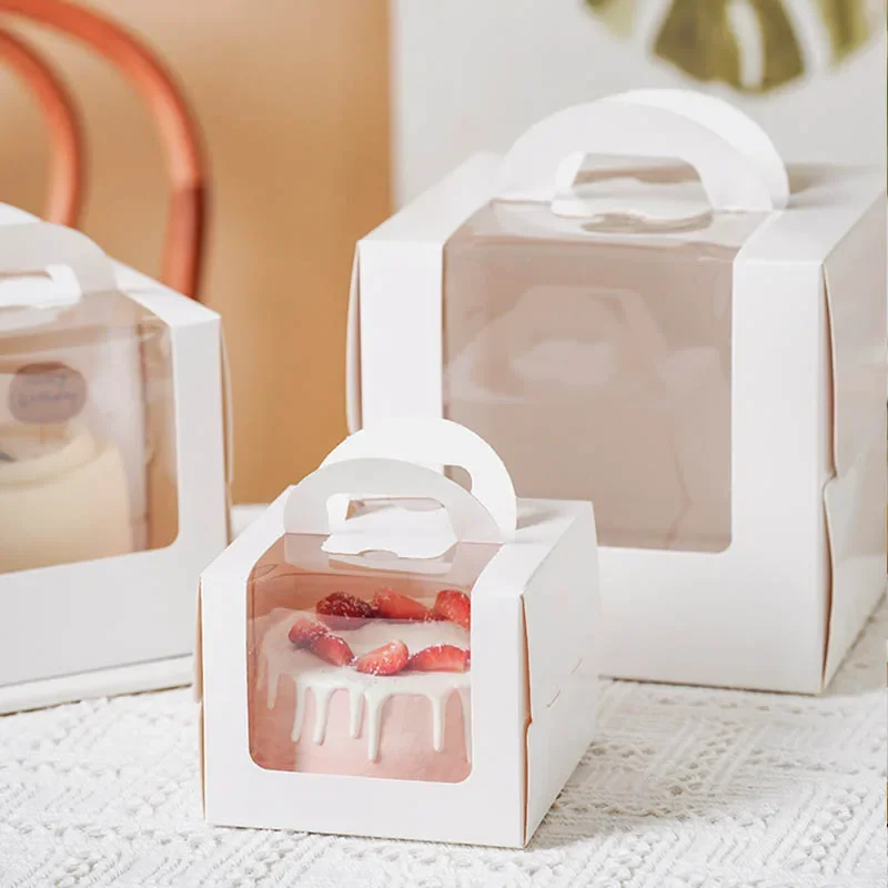 10pcs White Cake Box with Hand - Wedding Cake Supply review and price