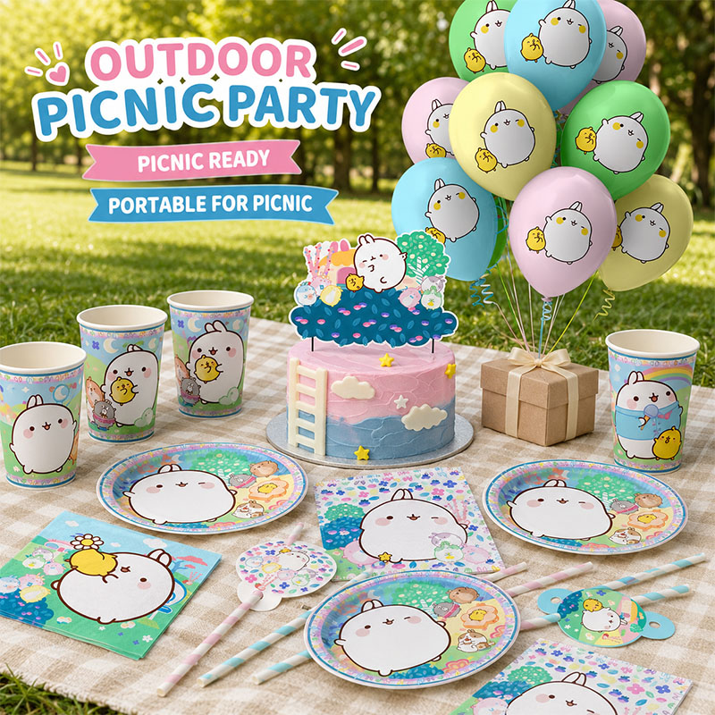 Molang Cartoon Themed Party Su - Confetti Balloon Set review and price