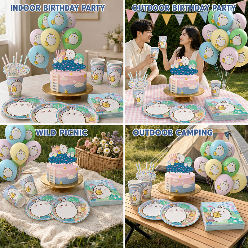 Molang Cartoon Themed Party Su - Confetti Balloon Set review and price