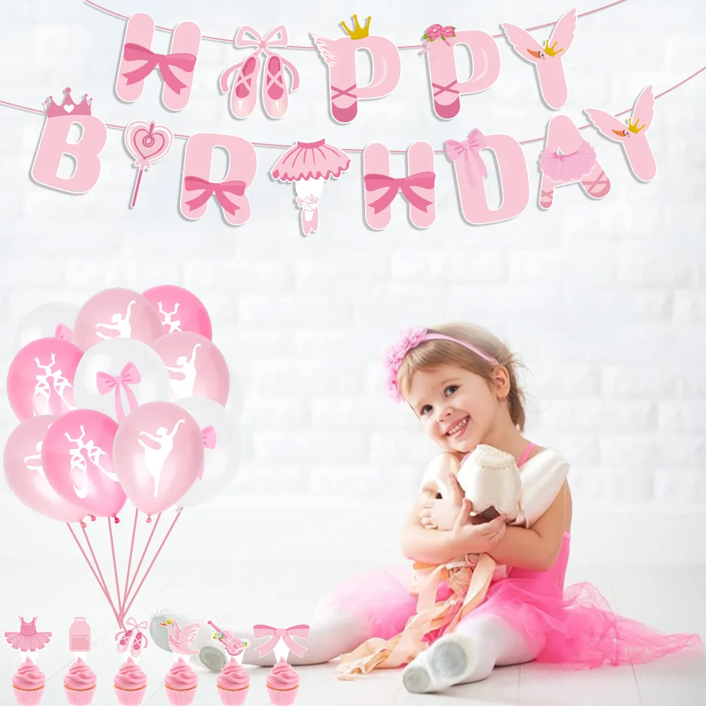 Pink Ballerina Ballet girl Hap - Confetti Balloon Set review and price