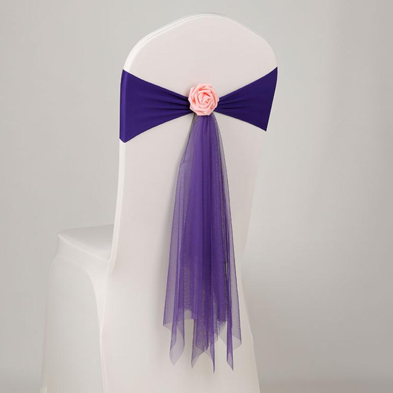 1 Pcs Organza Chair Sashes Flo - Chair Sash Organza review and price