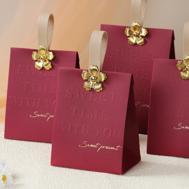 20/50Pcs Premium Wine Red Gift - Wedding Supply Wholesale review and price