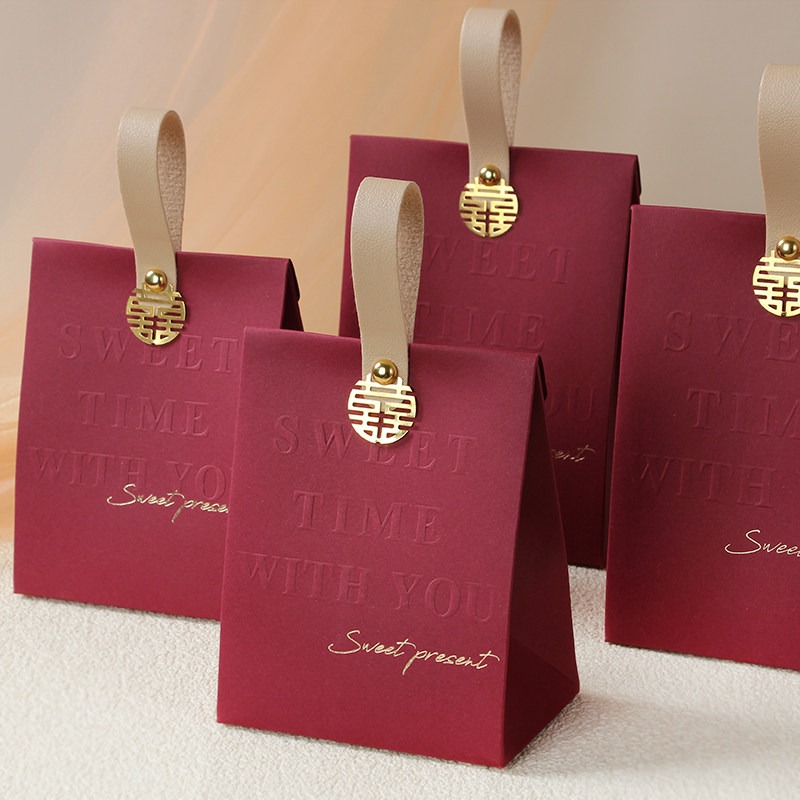 20/50Pcs Premium Wine Red Gift - Wedding Supply Wholesale review and price