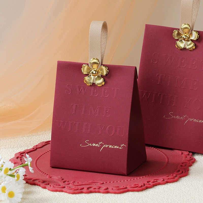 20/50Pcs Premium Wine Red Gift - Wedding Supply Wholesale review and price