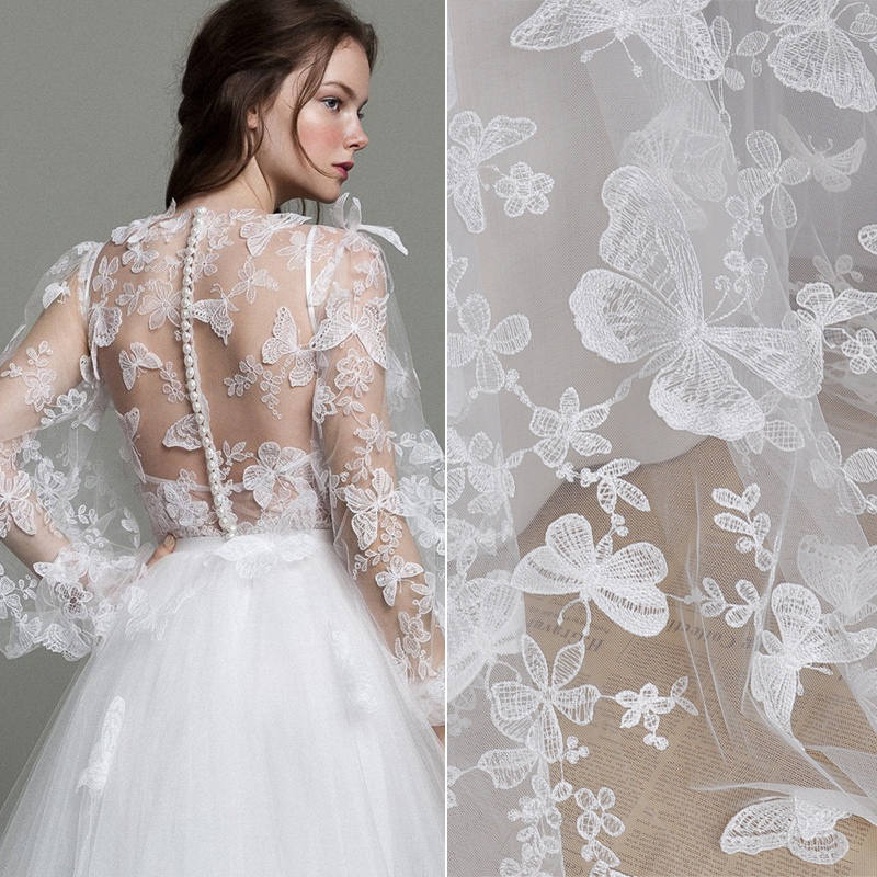 1 Yard 3D Butterfly Embroidery - Wedding Water Supply review and price