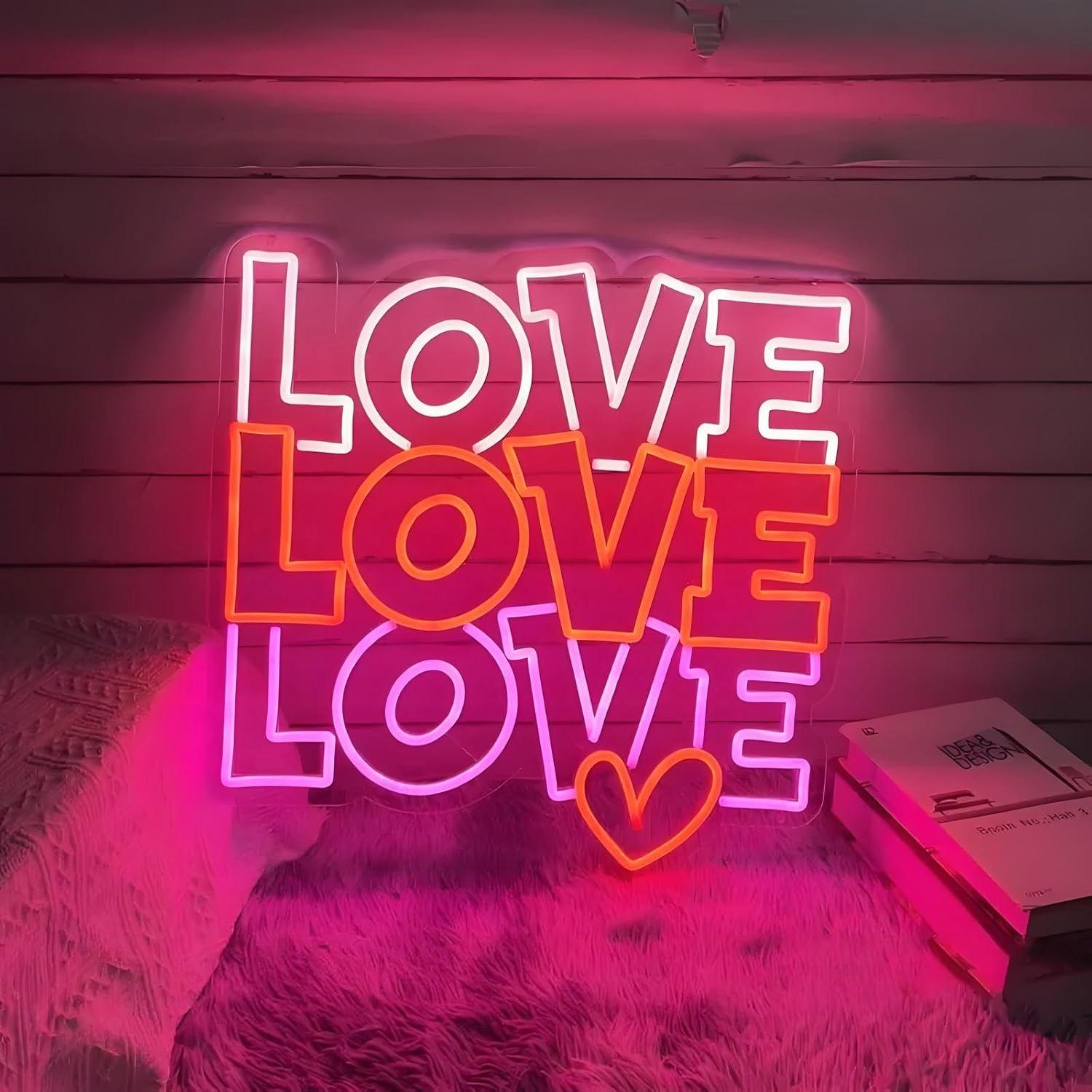 Love Neon Sign USB Dimmable LE - Wedding Shop review and price