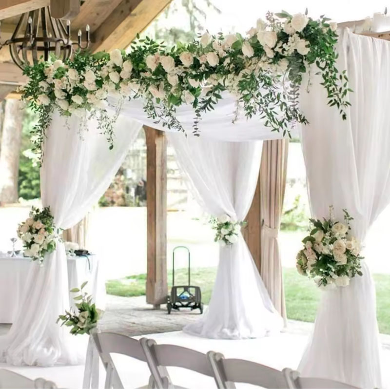 5/10M Sheer Crystal Wedding Tu - Chair Sash Organza review and price