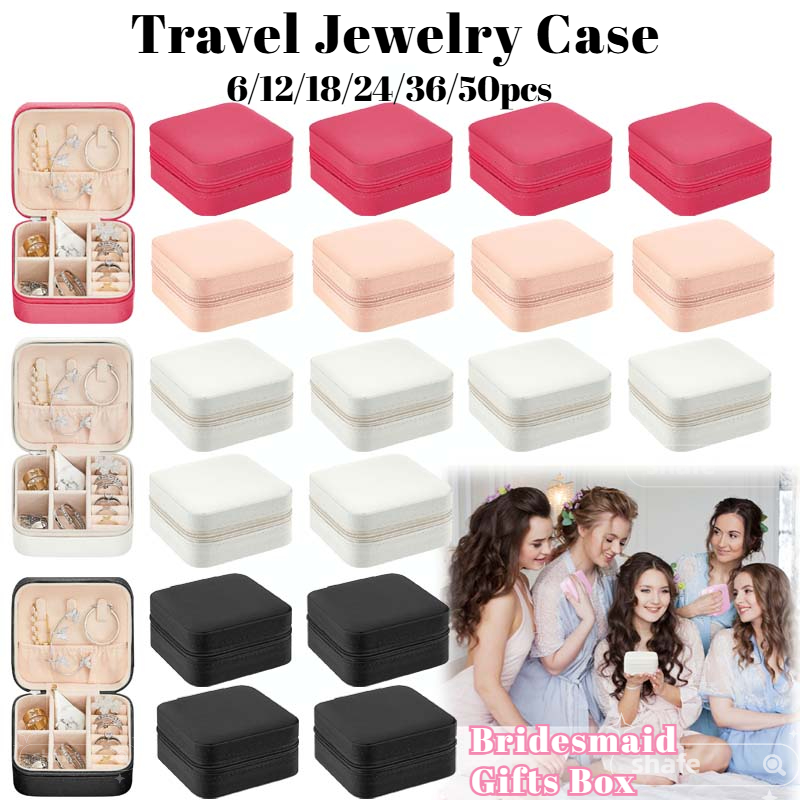 6-50pcs Travel Jewelry Case Br - Wedding Favor Box review and price