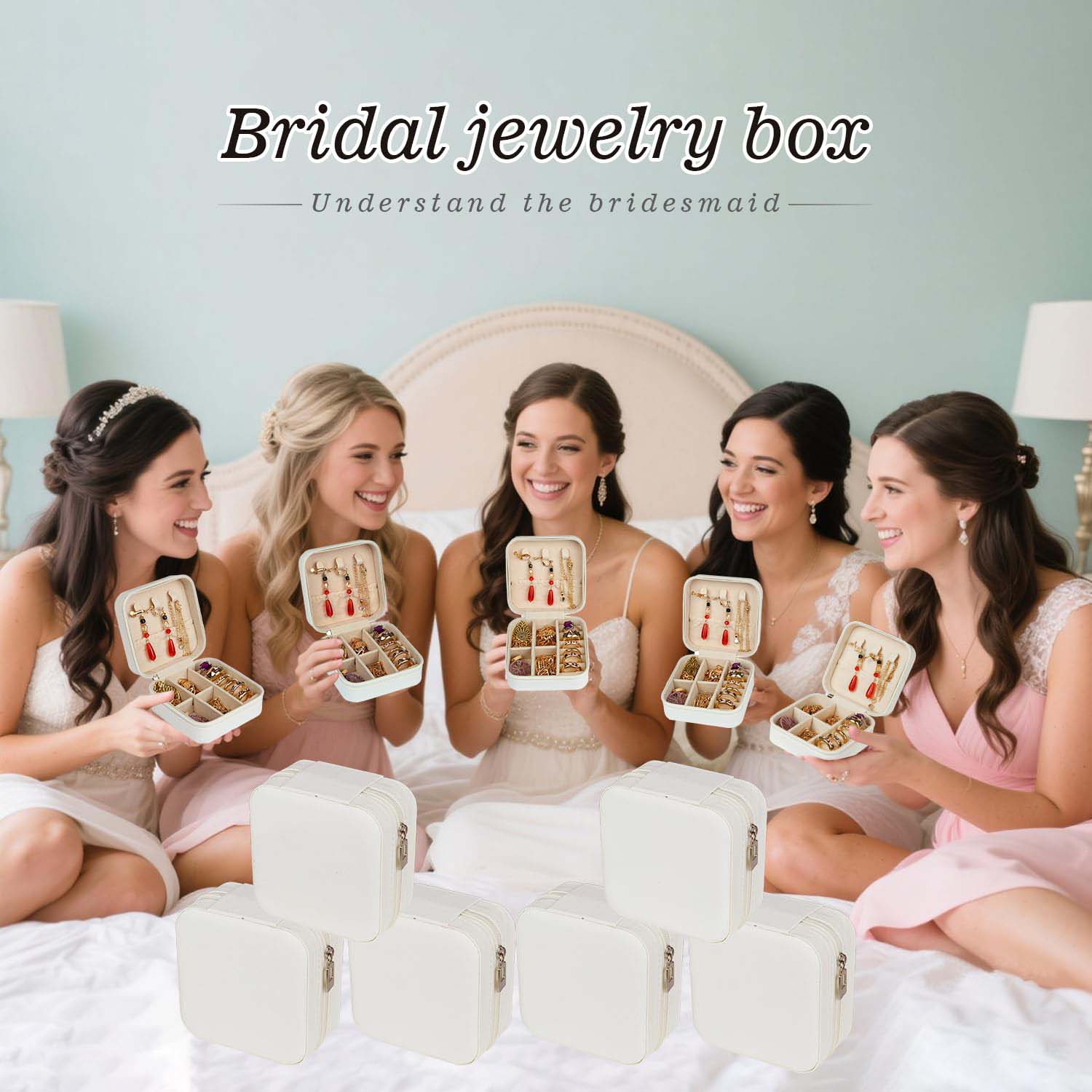 6-50pcs Travel Jewelry Case Br - Wedding Favor Box review and price