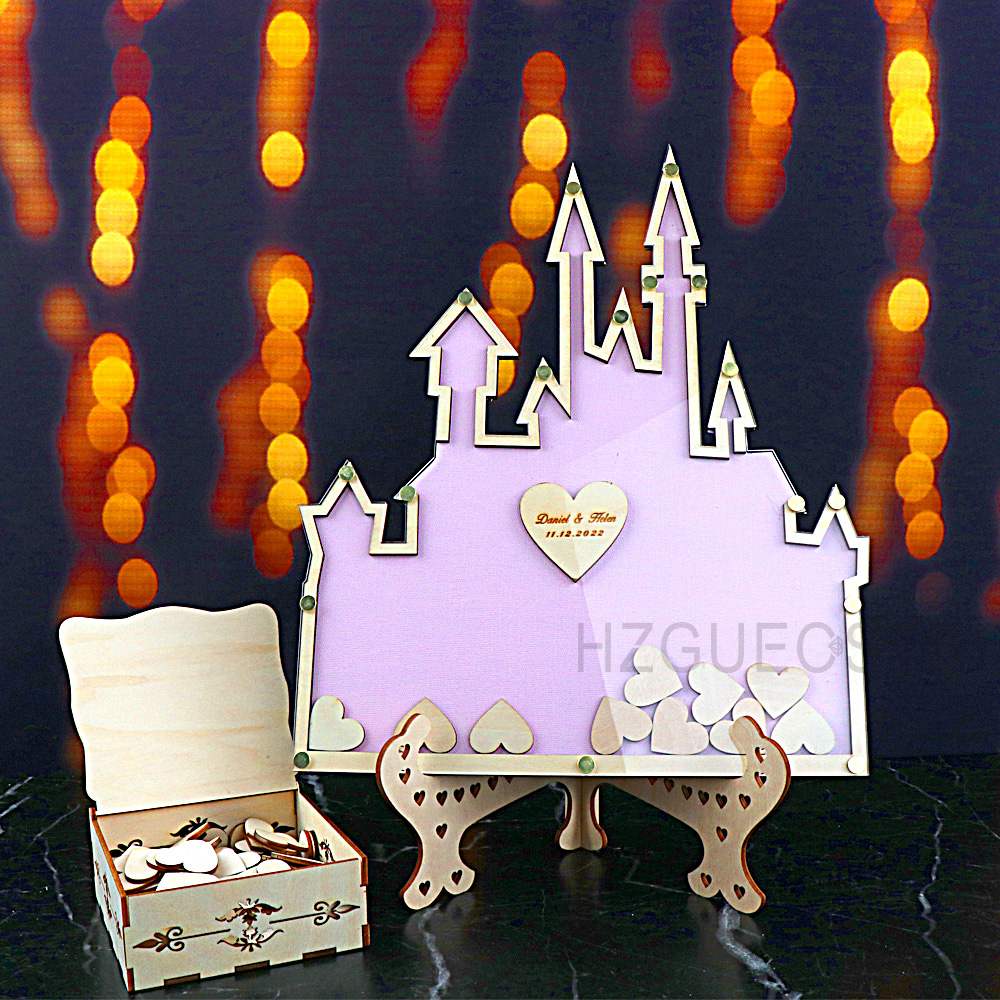 Personalized  Castle Guest Boo - Wedding Favor Box review and price