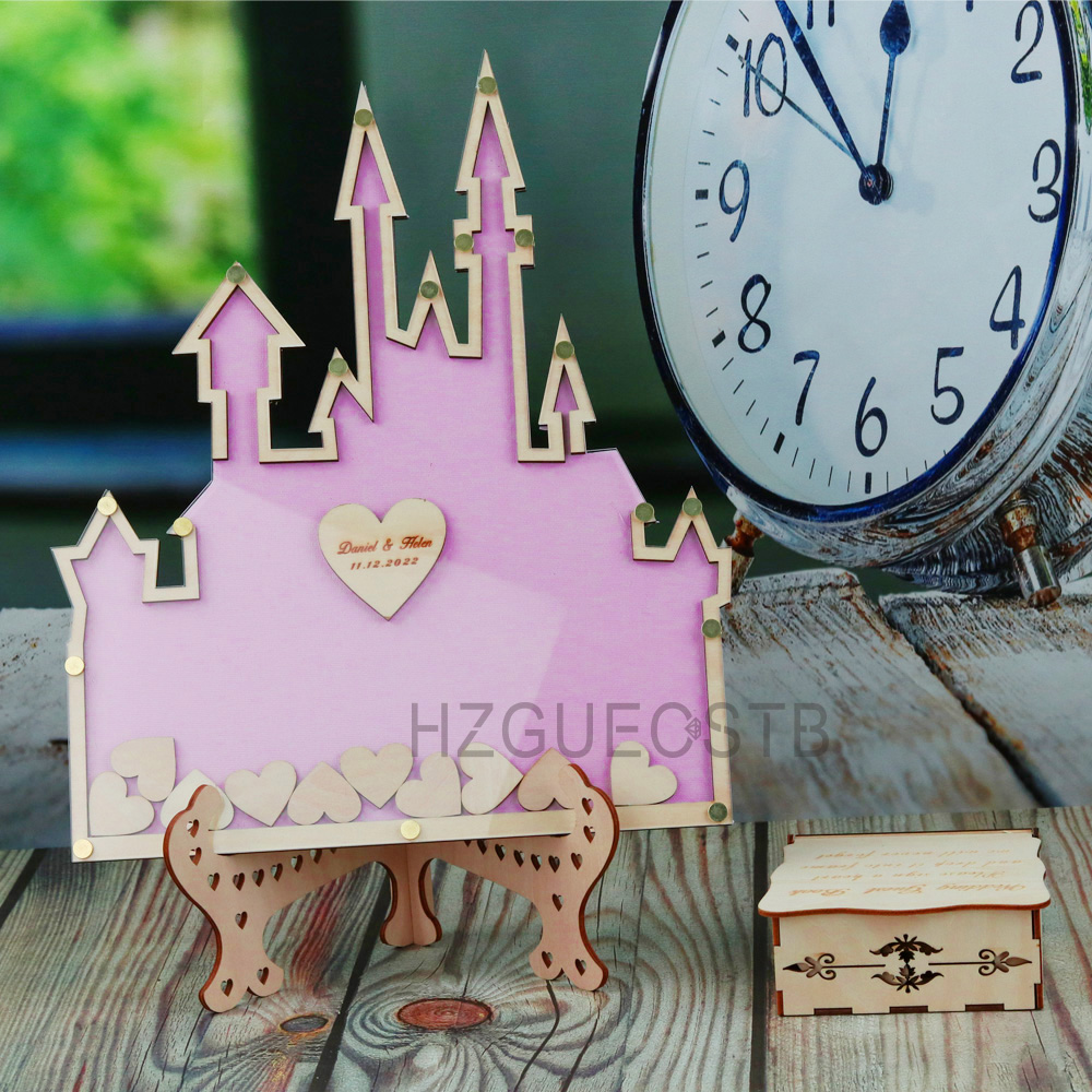 Personalized  Castle Guest Boo - Wedding Favor Box review and price