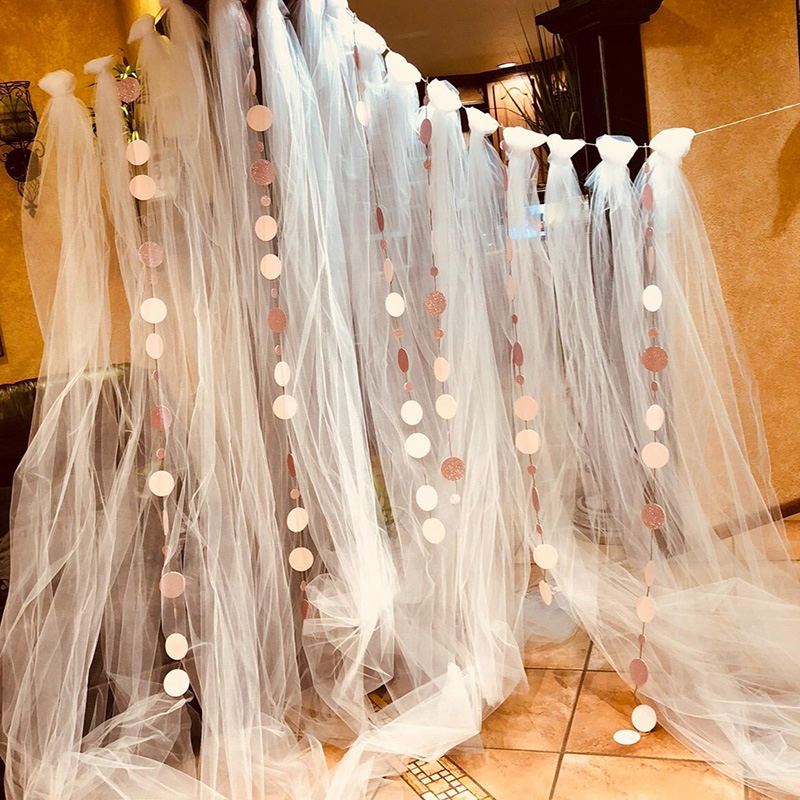 5meter/lot Sheer Crystal Organ - Chair Sash Organza review and price